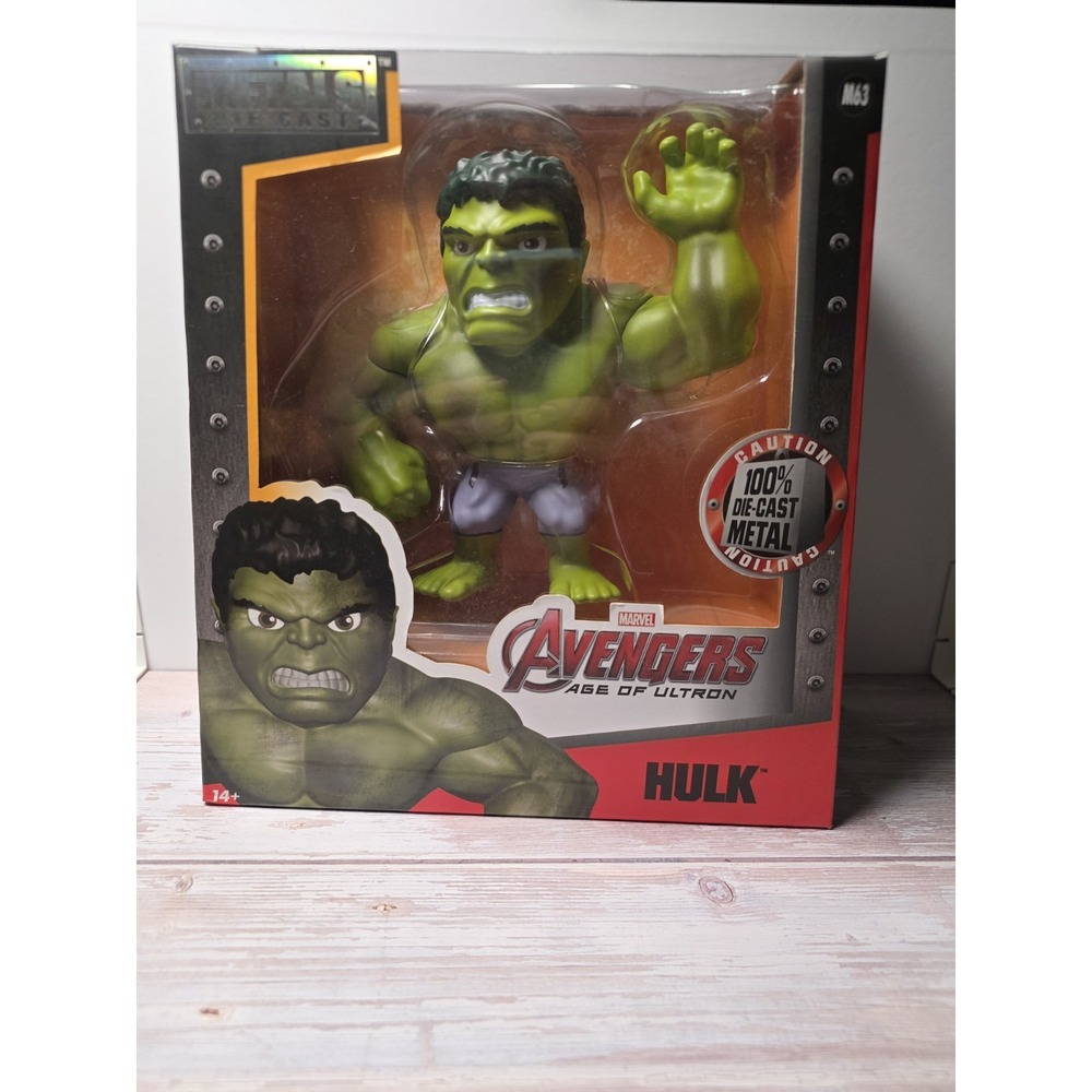 Jada Toys Metals Die Cast Hulk 6in Figure Avengers Age of Ultron M63 Metal